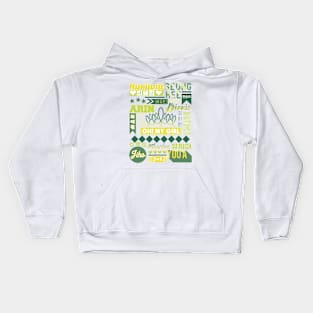 Oh My Girl Collage Kids Hoodie